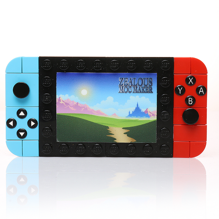 Custom Pretendo 2017 Handheld Console Building Set made using LEGO parts by B3 Customs