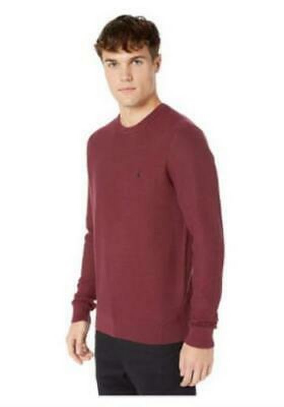Original Penguin Tuck Stitch Sweater, Tawny Port, Size Large by Vanessa Jane