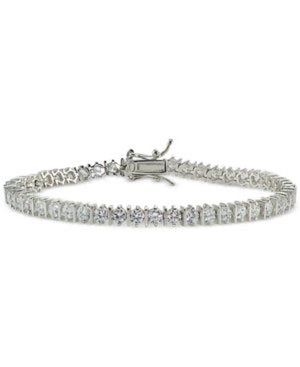 Giani Bernini Cubic Zirconia Boxed Tennis Bracelet in 18k Gold-Plated by Vanessa Jane