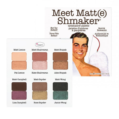 theBalm Meet Matt(e) Shmaker Eyeshadow Palette by Avera Group