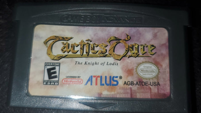 Tactics Ogre The Knight of Lodis GBA Video Game Boy Advance 2002 by VintageVideoGameStore