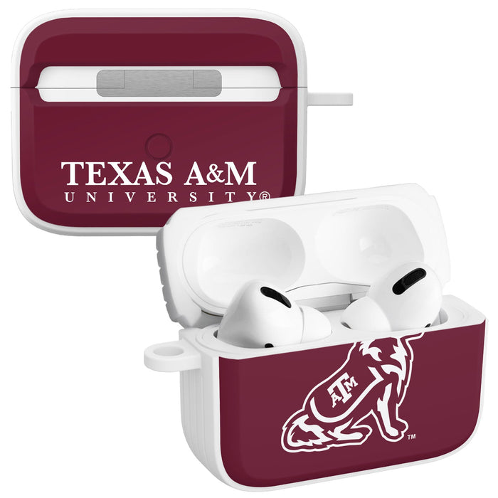 Texas A&M Aggies HDX Apple Airpods Pro 1 & 2 Case Cover by Affinity Bands
