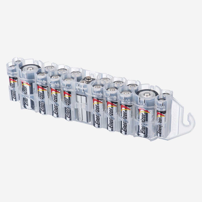 The Original Battery Caddy (Clear) by Storacell