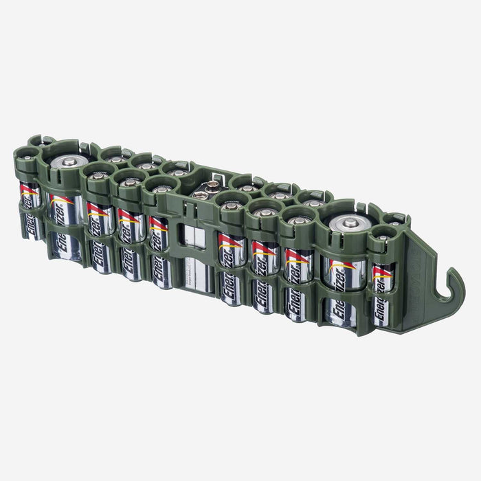 The Original Battery Caddy (Military Green) by Storacell
