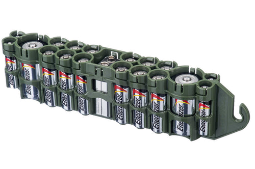 The Original Battery Caddy (Military Green) by Storacell