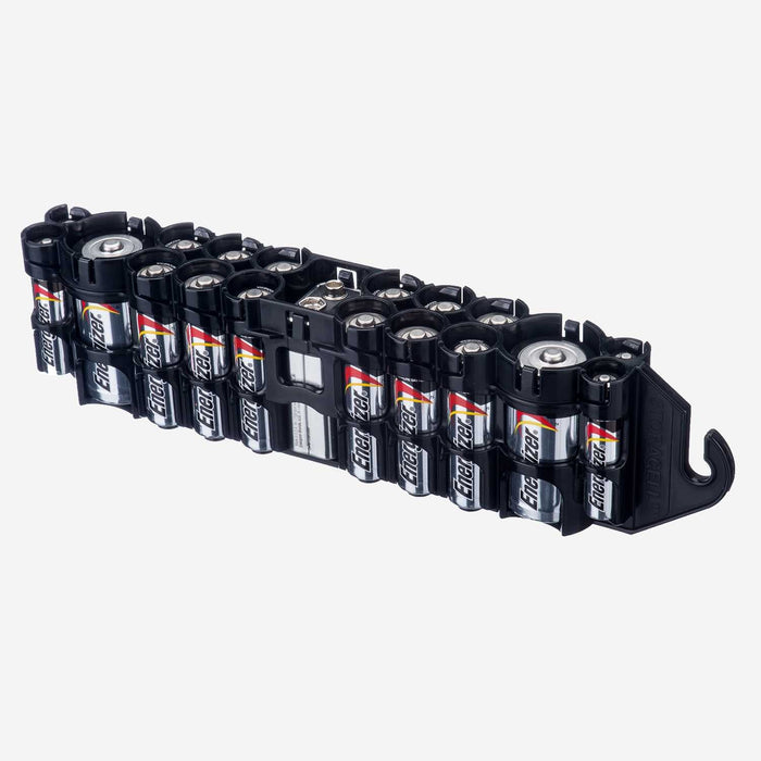 The Original Battery Caddy (Tuxedo Black) by Storacell