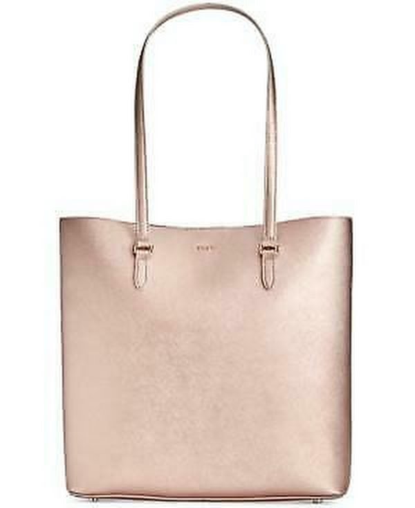 DKNY Bryant Saffiano Leather Tote, Rose Gold by Vanessa Jane