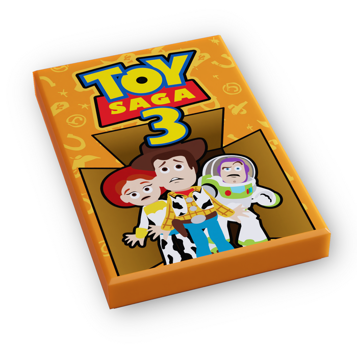 Toy Saga 3 Movie Cover (2x3 Tile) by B3 Customs