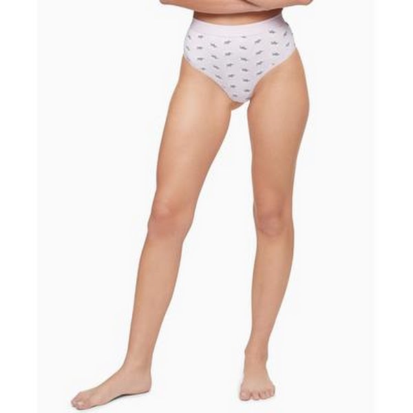 Calvin Klein Womens Ck One Micro High-Waist Thong Panty - QF5745 by Vanessa Jane