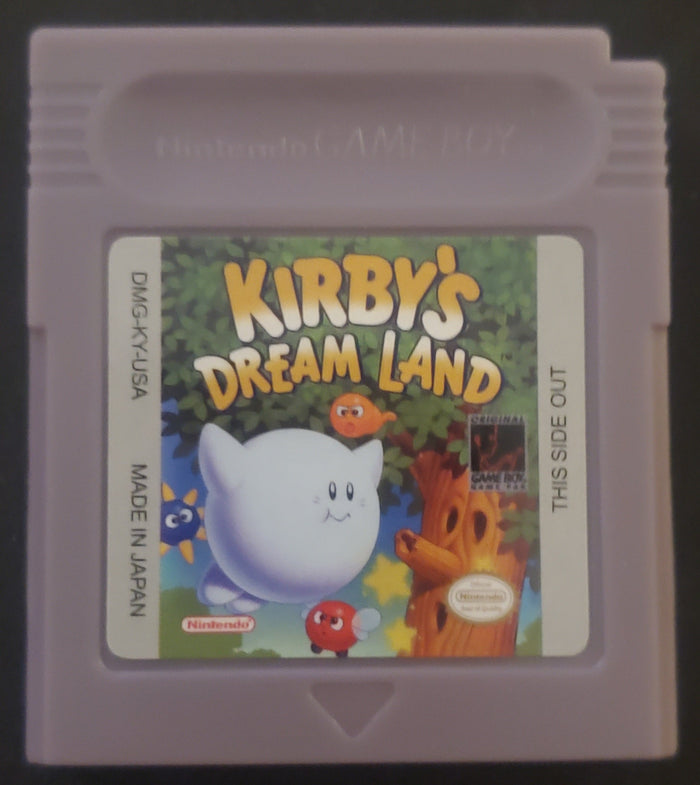 Kirby's Dream Land GB Video Game Catridge Gameboy 1992 by VintageVideoGameStore