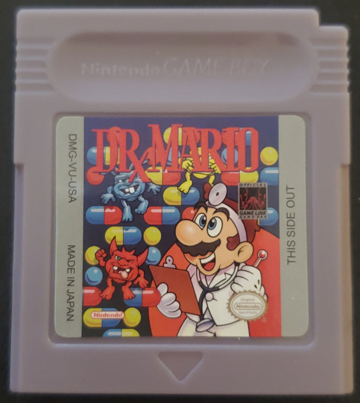 Dr Mario GB Video Game Catridge Gameboy 1991 by VintageVideoGameStore