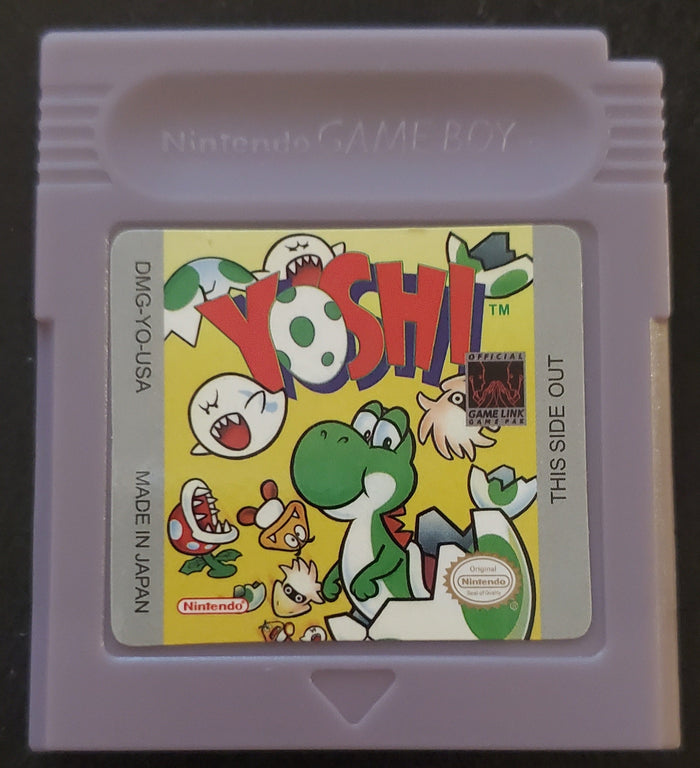 Yoshi GB Video Game Catridge Gameboy 1991 by VintageVideoGameStore