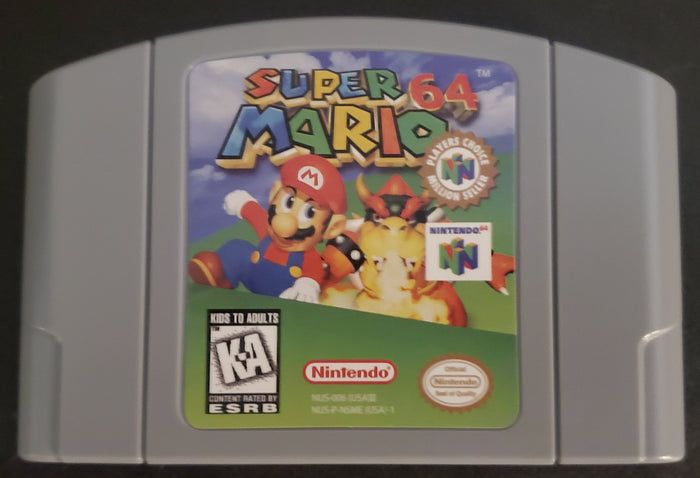 Super Mario 64 N64 Nintendo 64 Video Game Cartridge 1996 by VintageVideoGameStore