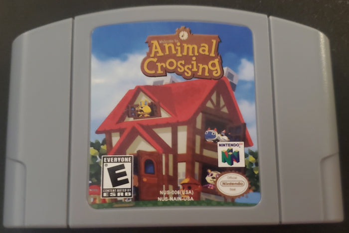 Animal Crossing N64 Nintendo 64 Video Game Cartridge by VintageVideoGameStore