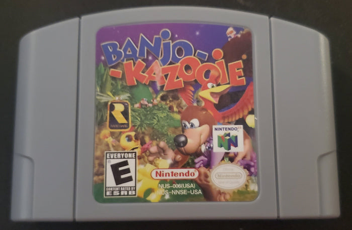 Banjo Kazooie N64 Nintendo 64 Video Game Cartridge 1998 by VintageVideoGameStore