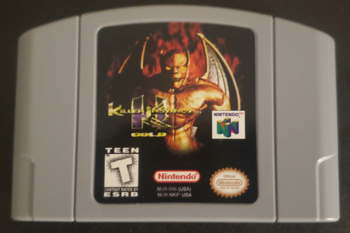 Killer Instinct Gold N64 Nintendo 64 Video Game Cartridge 1996 by VintageVideoGameStore