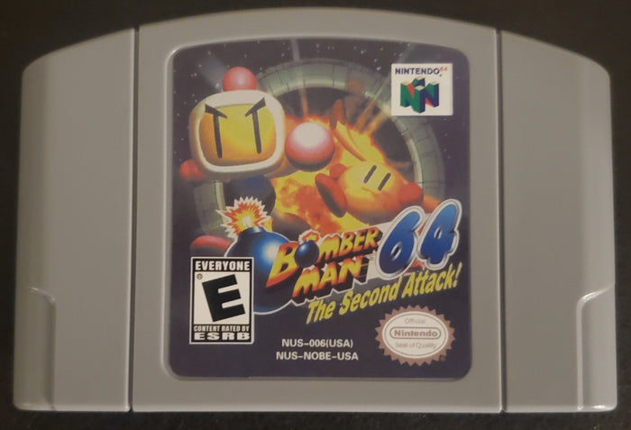 Bomberman 64 The Second Attack N64 Nintendo 64 Video Game Cartridge by VintageVideoGameStore