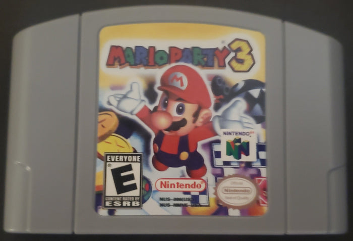 Mario Party 3 N64 Nintendo 64 Video Game Cartridge 2001 by VintageVideoGameStore