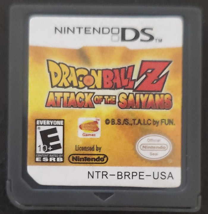 Dragon Ball Z Attack of the Saiyans NDS Video Game Nintendo DS 2009 by VintageVideoGameStore