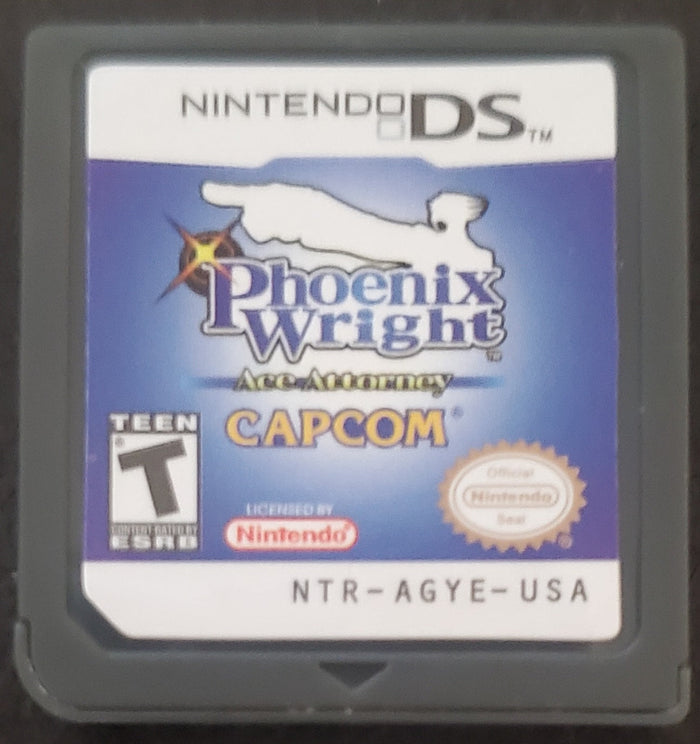 Phoenix Wright: Ace Attorney NDS Video Game Cartridge Nintendo DS 2005 by VintageVideoGameStore