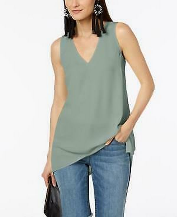 INC International Concepts Womens Handkerchief-Hem Top, Size XS by Vanessa Jane