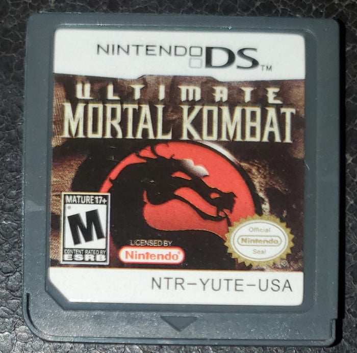 Ultimate Mortal Kombat NDS Video Game Cartridge Nintendo DS 2007 by VintageVideoGameStore