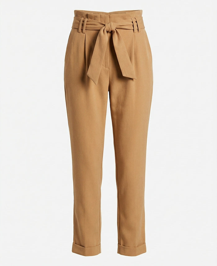 International Concepts Tapered-Leg Paperbag Pants,Size 10 by Vanessa Jane