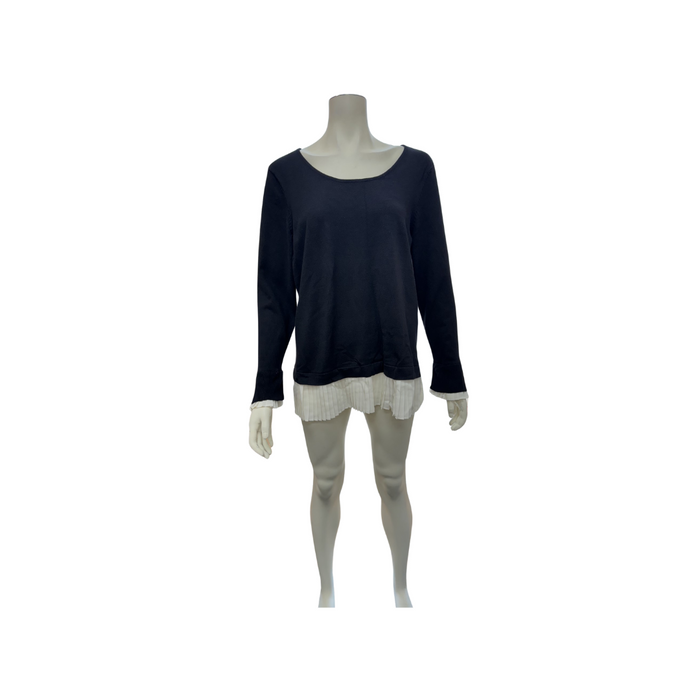Charter Club Womens Therese Ruffled Neck Blouse ,Size XL by Vanessa Jane