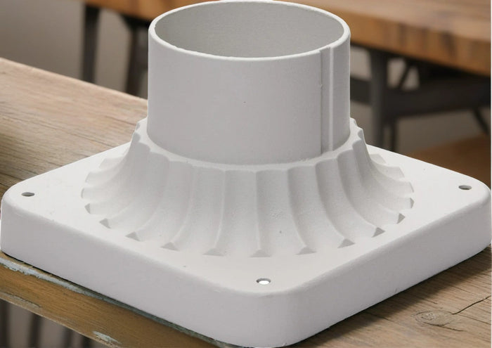 Maxim Lighting 2001WT Pier Mount, White by Vanessa Jane