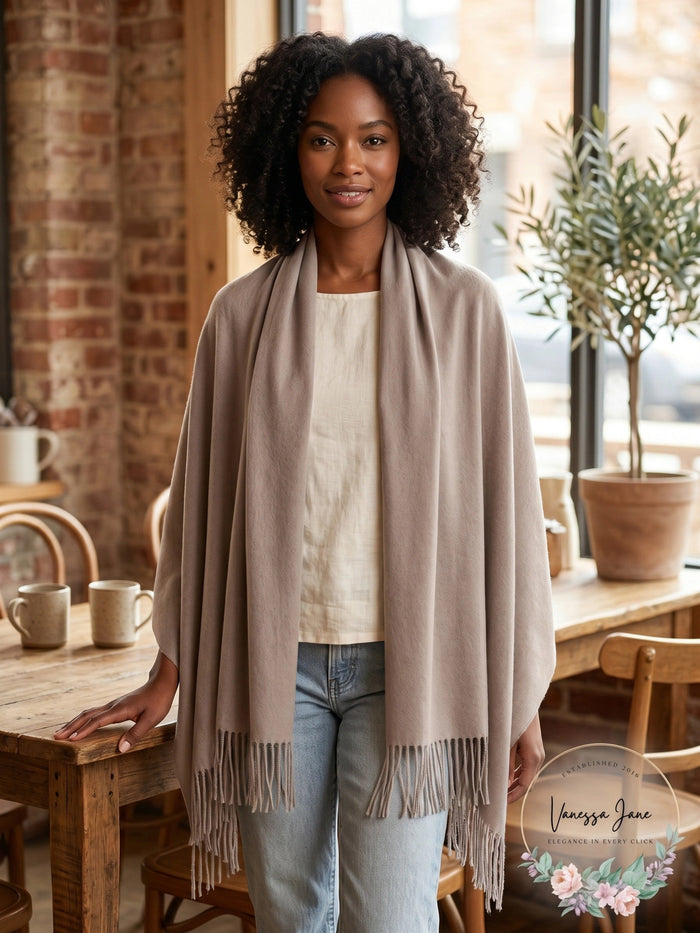 INC International Concepts Wrap & Scarf in One by Vanessa Jane