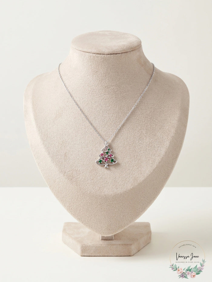 RH Macy Lab-Created MultiGemstone Pendant Necklace Sterling Silver by Vanessa Jane