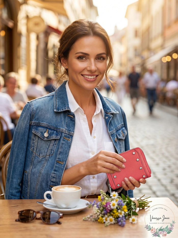 INC International Concepts I.N.C. Jenae Zip-Around Wallet by Vanessa Jane