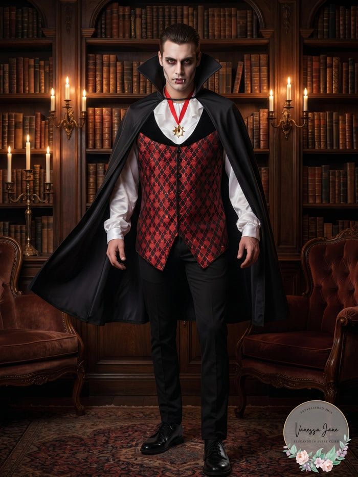 Rubies Men Vampire Halloween Costume Medium by Vanessa Jane