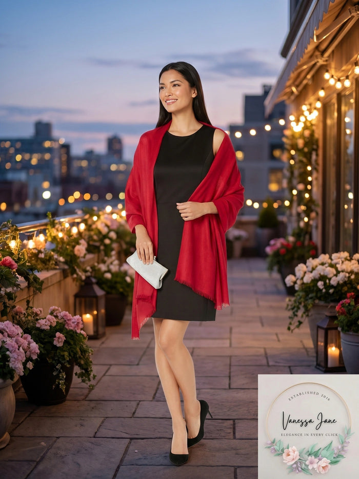 I.n.c. Reversible Shine Wrap One Size by Vanessa Jane
