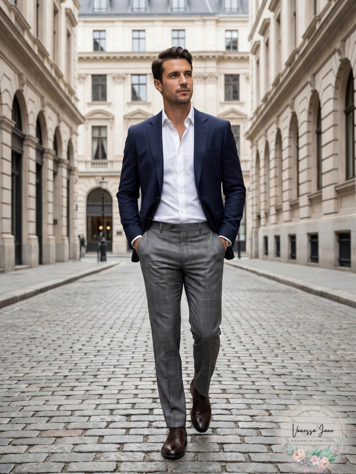 Lauren Ralph Lauren Mens UltraFlex Classic-Fit Wool Suit Pants, Size 42X32 by Vanessa Jane