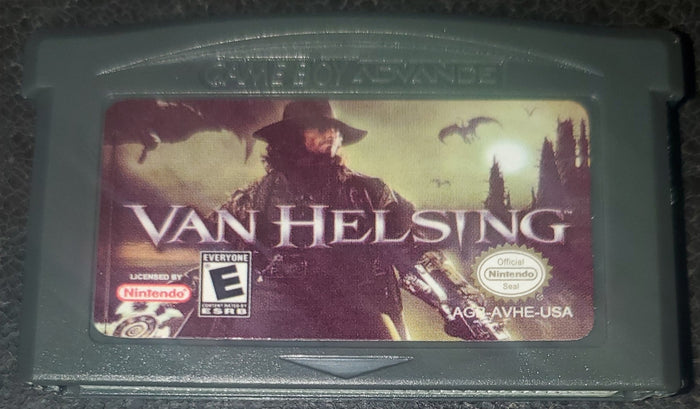 Van Helsing GBA Video Game Cartridge Game Boy Advance Nintendo 2004 by VintageVideoGameStore