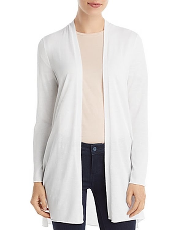 Eileen Fisher Open Long Cardigan, Size Medium by Vanessa Jane