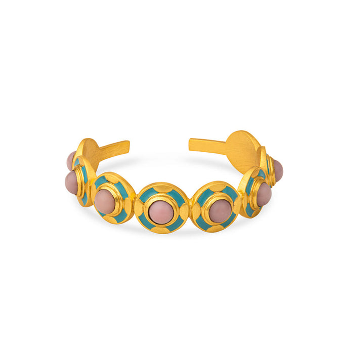 Venice Pink Opal Cuff by Christina Greene