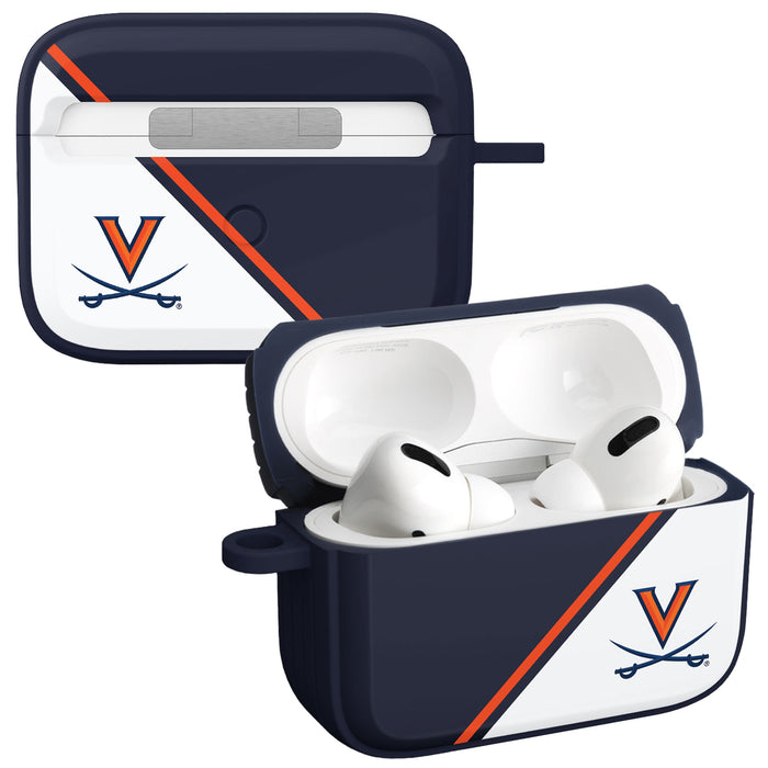 Virginia Cavaliers HDX Champion Series Apple AirPods Pro 1 & 2 Case Cover by Affinity Bands
