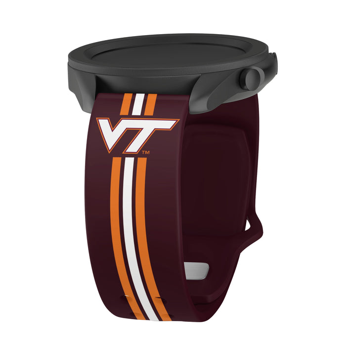 Virginia Tech Hokies HD Watchband for Samsung, Garmin, Fossil, and More for Samsung, Garmin, Fossil, and More by Affinity Bands