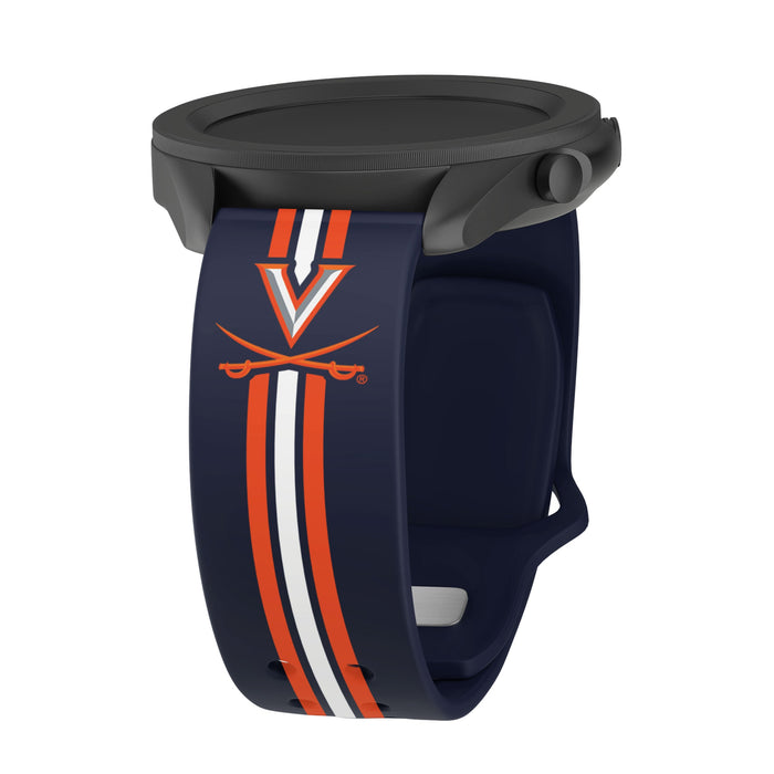 Virginia Cavaliers HD Watchband for Samsung, Garmin, Fossil, and More for Samsung, Garmin, Fossil, and More by Affinity Bands