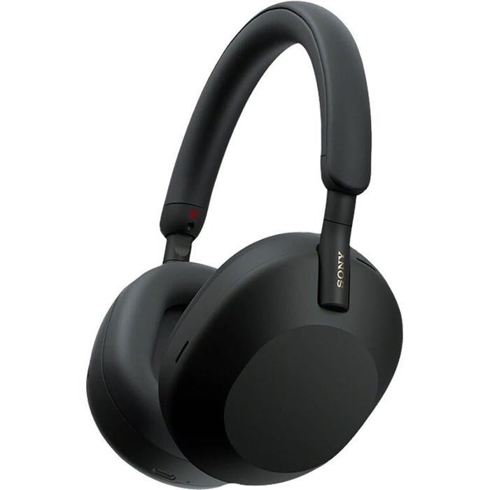 Refurbished Sony WH-1000XM5 Noise Cancelling Over Ear Headphones by Texas Depot