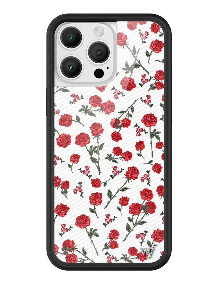 Red Roses iPhone Case by Wildflower Cases