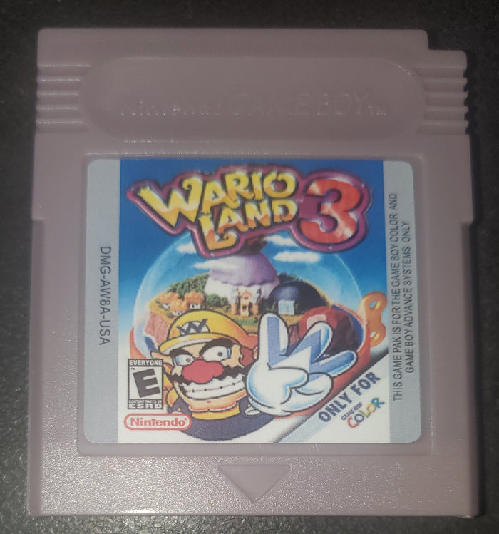 WarioLand 3 GBC Video Game Cartridge Game Boy Color 2000 by VintageVideoGameStore