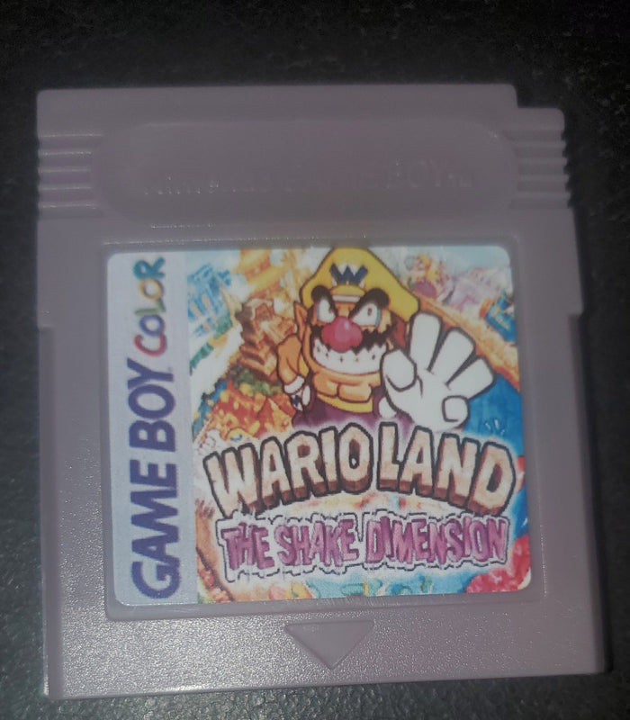 WarioLand The Shake Dimension GBC Video Game Cartridge Game Boy Color by VintageVideoGameStore