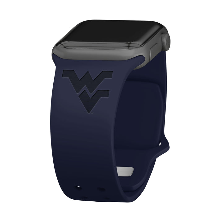 West Virginia Mountaineers Engraved Apple Watch Band by Affinity Bands
