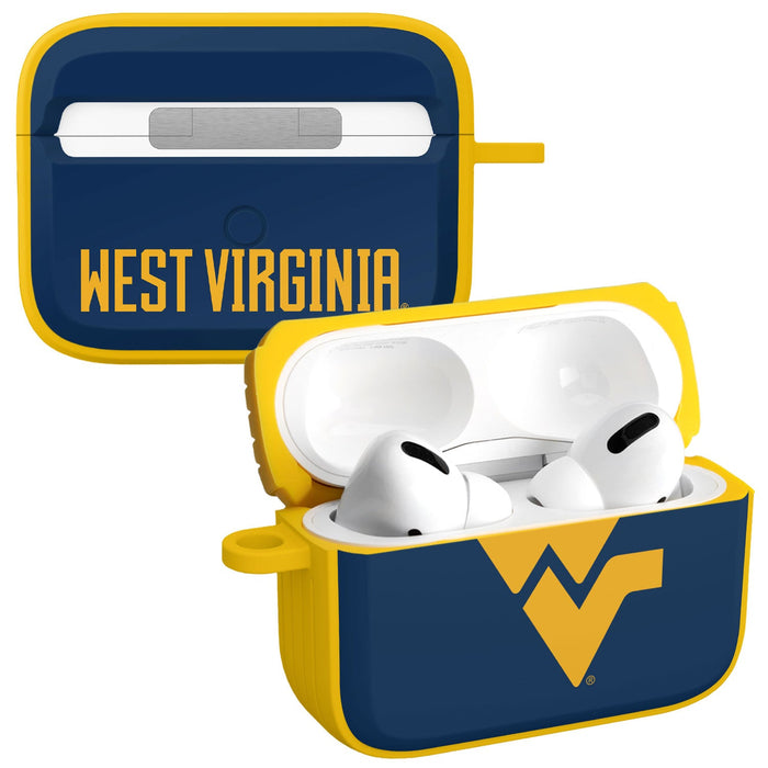 West Virginia Mountaineers HDX Apple AirPods Pro 1 & 2 Case Cover by Affinity Bands