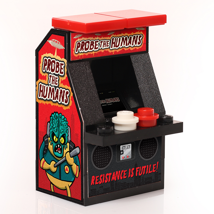Probe the Humans Classic Arcade Machine by B3 Customs