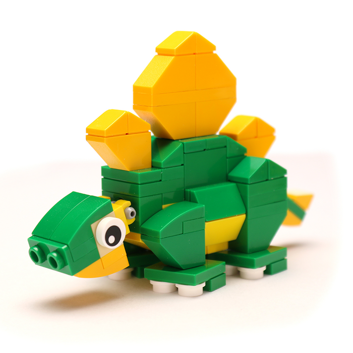 Stegosaurus - Custom Dinosaur Set made using LEGO parts by B3 Customs