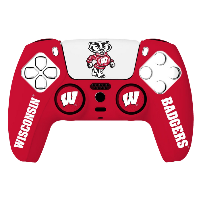 Wisconsin Badgers PS5 Starter Kit by Varsity Gripz